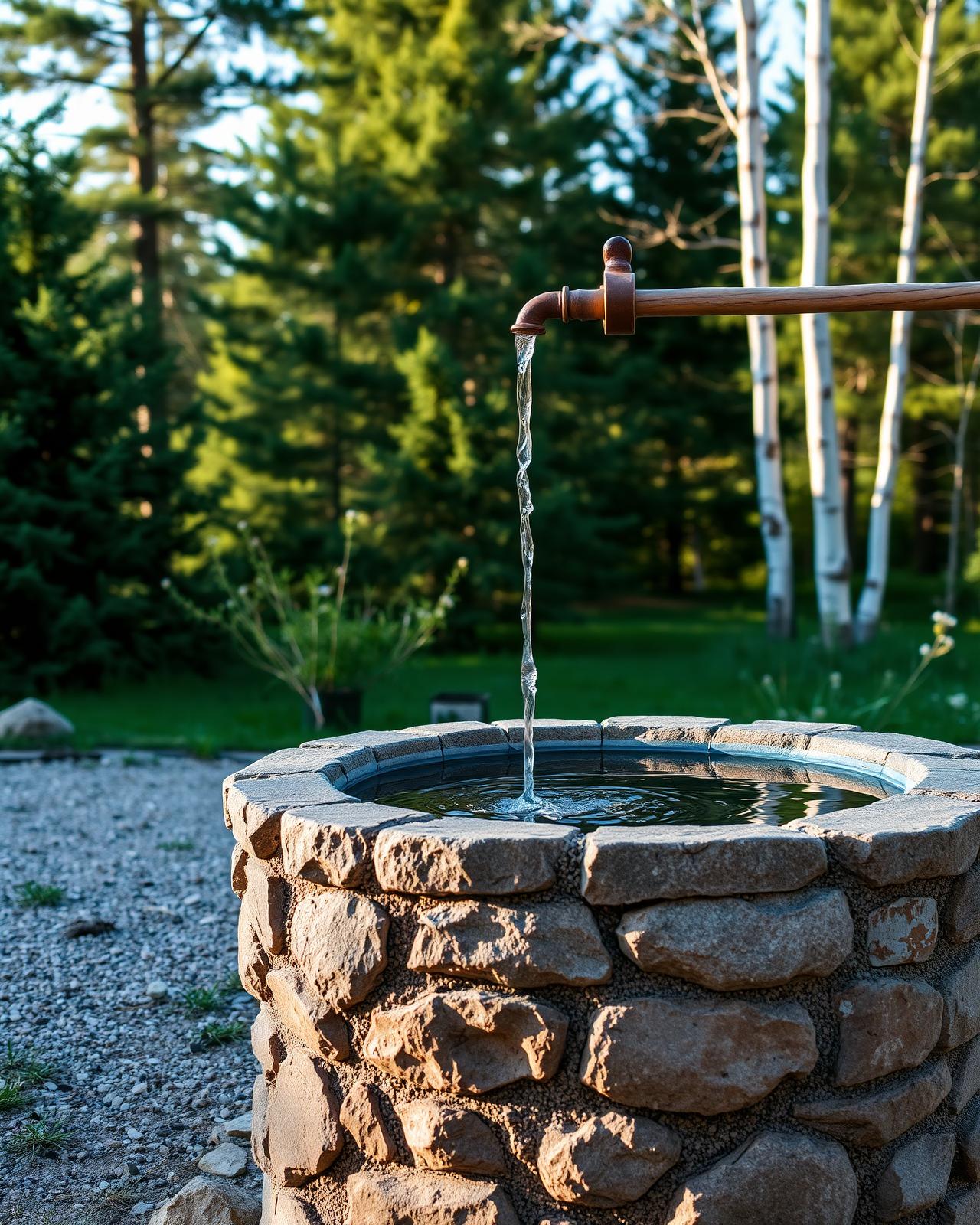 Vandens šulinių pripildymas